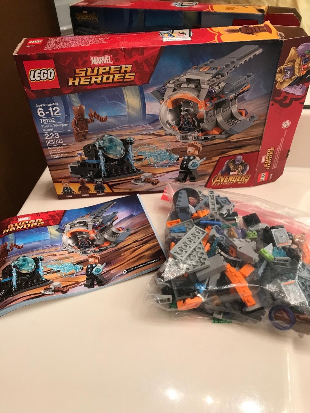 LEGO Marvel Super Heroes Thor's Weapon Quest (Set 76102)